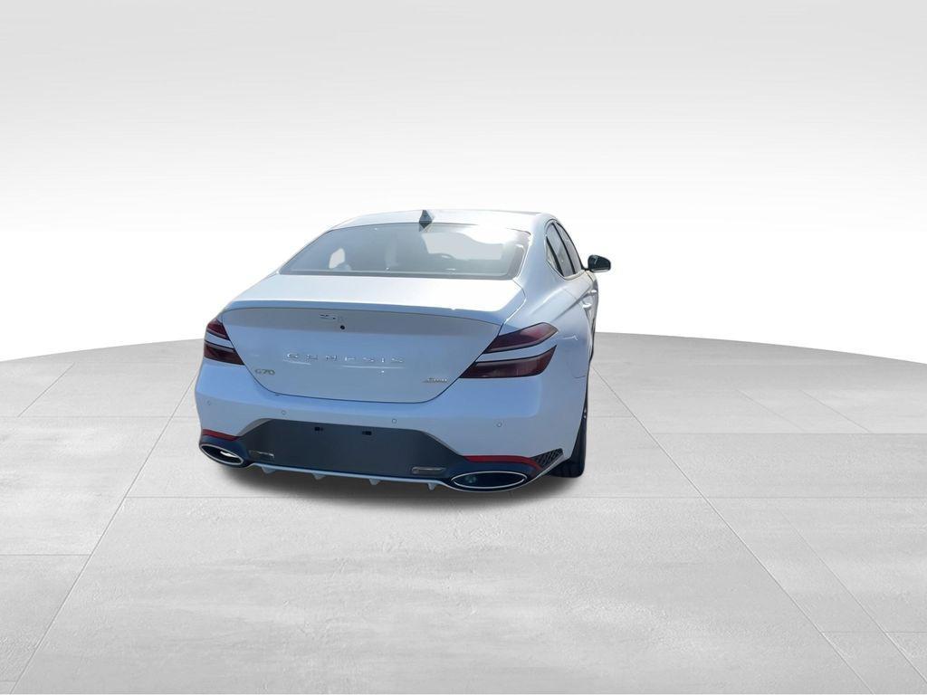 new 2025 Genesis G70 car, priced at $45,195