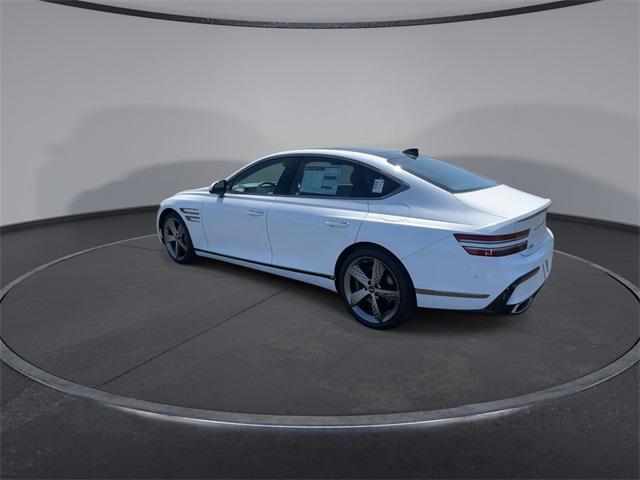 new 2025 Genesis G80 car, priced at $78,555