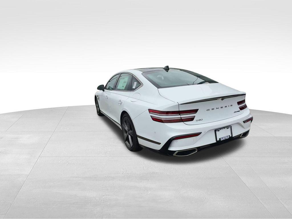 new 2025 Genesis G80 car, priced at $68,866