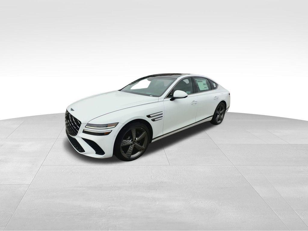 new 2025 Genesis G80 car, priced at $68,866