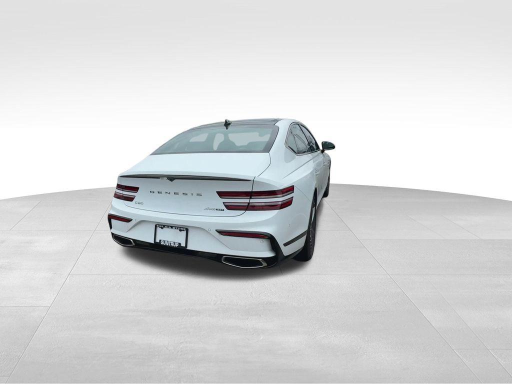 new 2025 Genesis G80 car, priced at $68,866