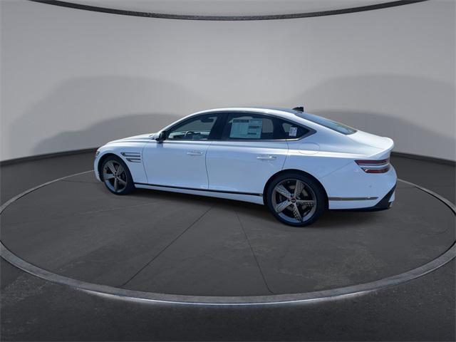 new 2025 Genesis G80 car, priced at $78,555