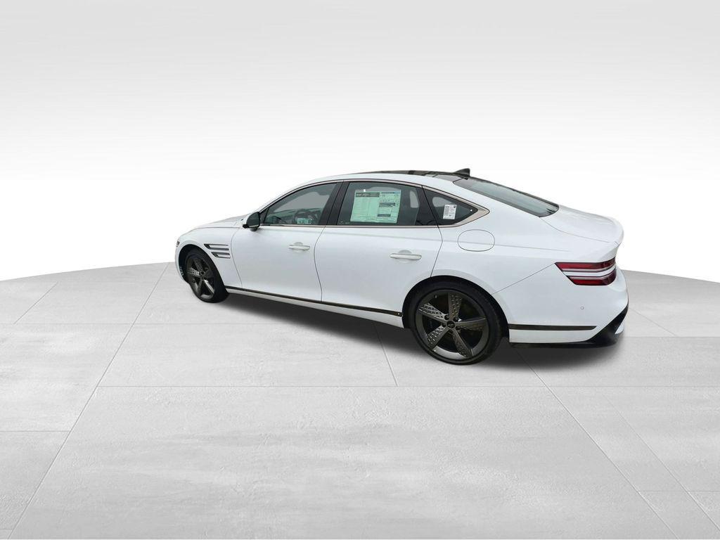 new 2025 Genesis G80 car, priced at $68,866