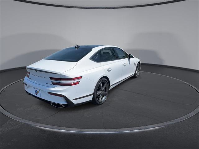 new 2025 Genesis G80 car, priced at $78,555