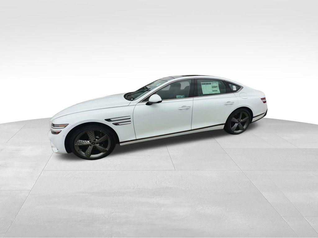 new 2025 Genesis G80 car, priced at $68,866