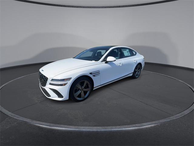 new 2025 Genesis G80 car, priced at $66,449