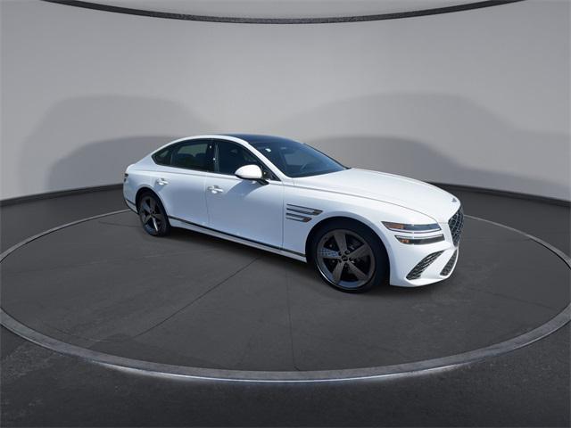 new 2025 Genesis G80 car, priced at $66,449