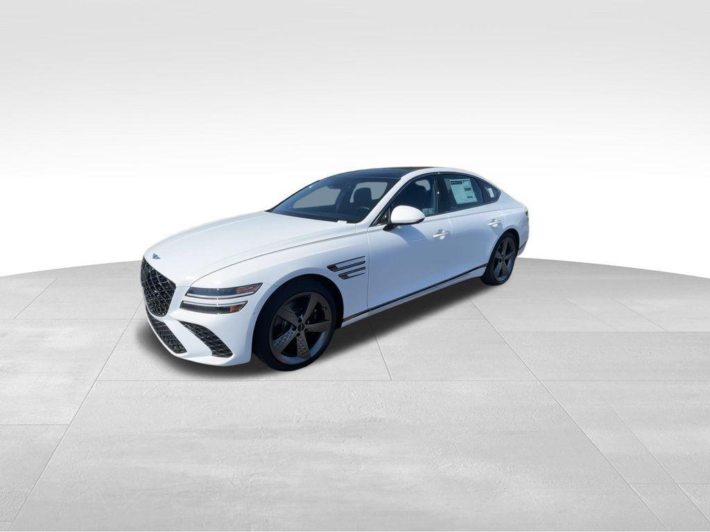 new 2025 Genesis G80 car, priced at $60,649