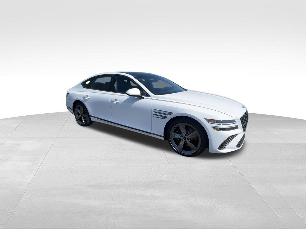new 2025 Genesis G80 car, priced at $60,649