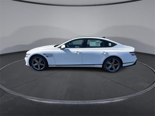 new 2025 Genesis G80 car, priced at $66,449