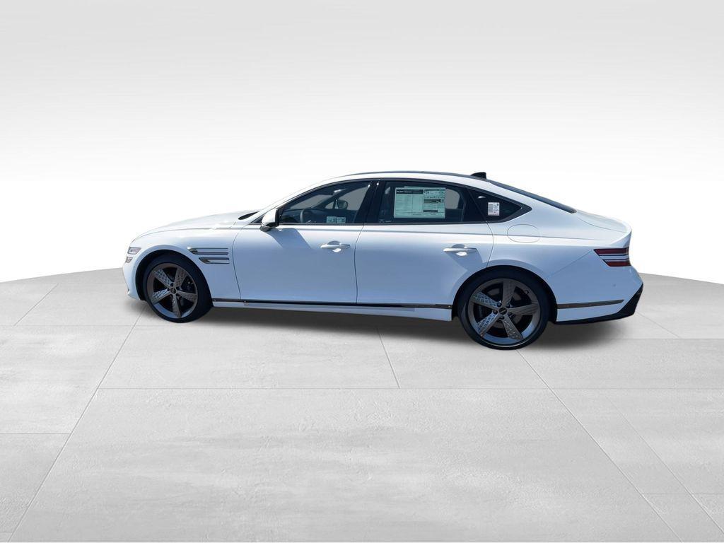 new 2025 Genesis G80 car, priced at $60,649