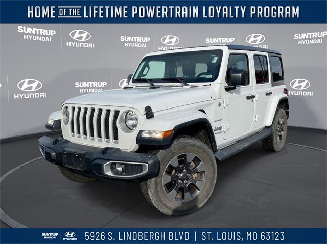 used 2018 Jeep Wrangler Unlimited car, priced at $30,185