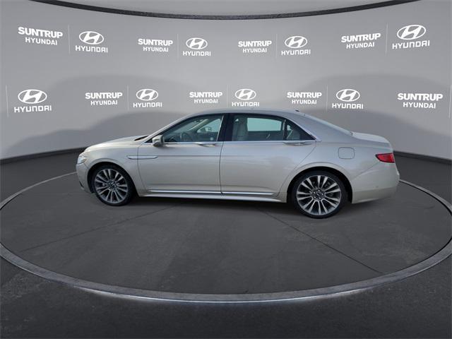 used 2017 Lincoln Continental car, priced at $24,995