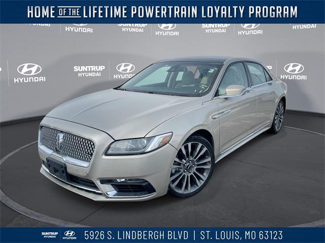 used 2017 Lincoln Continental car, priced at $24,995