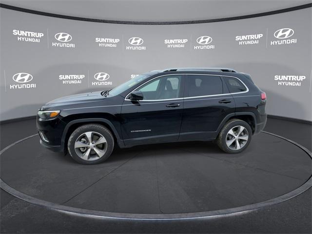 used 2021 Jeep Cherokee car, priced at $23,195