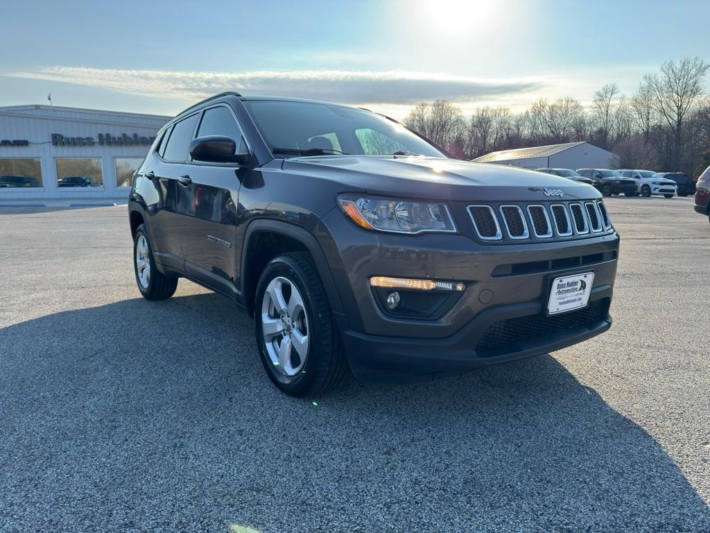 used 2021 Jeep Compass car, priced at $18,213