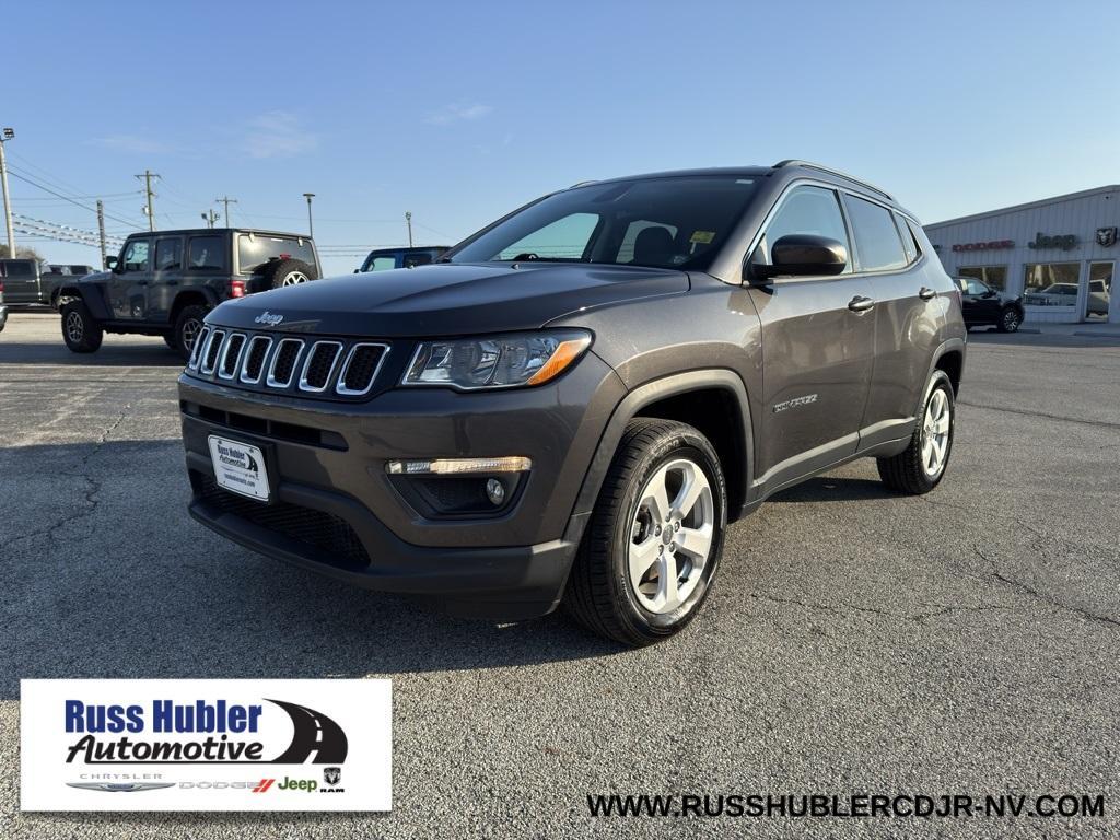 used 2021 Jeep Compass car, priced at $18,213