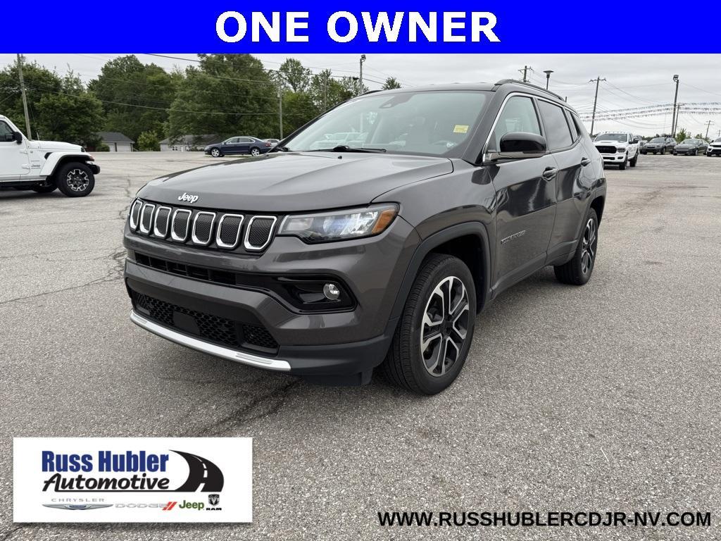 used 2022 Jeep Compass car, priced at $23,333