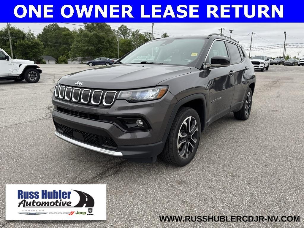 used 2022 Jeep Compass car, priced at $22,194