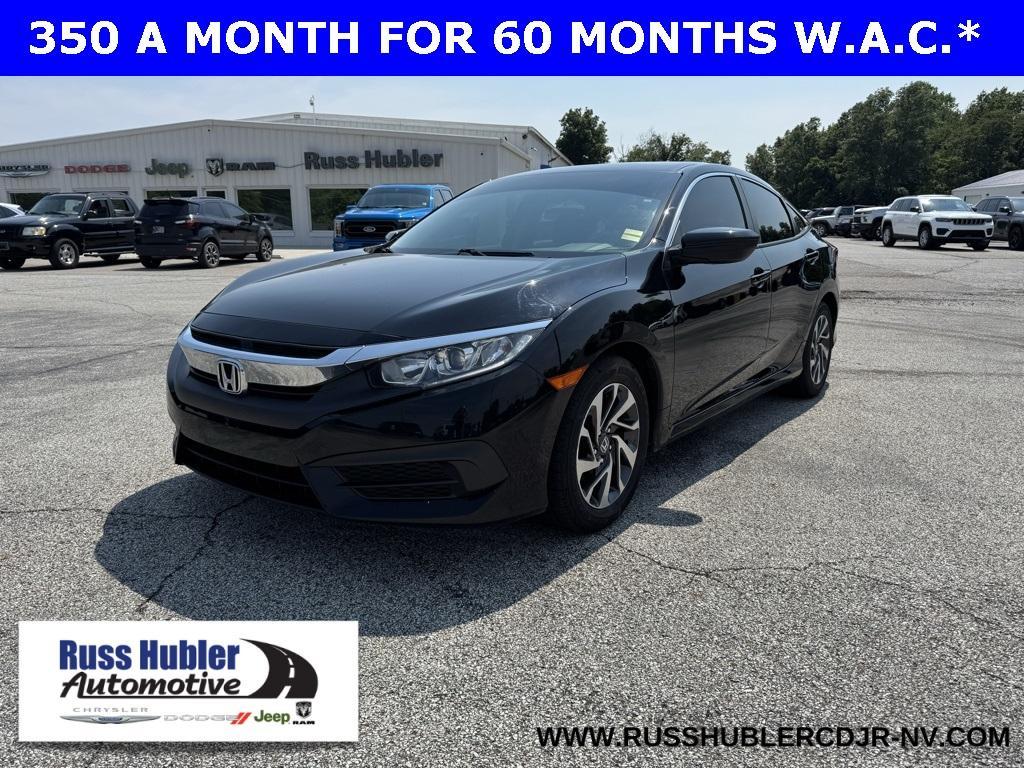 used 2018 Honda Civic car, priced at $15,415