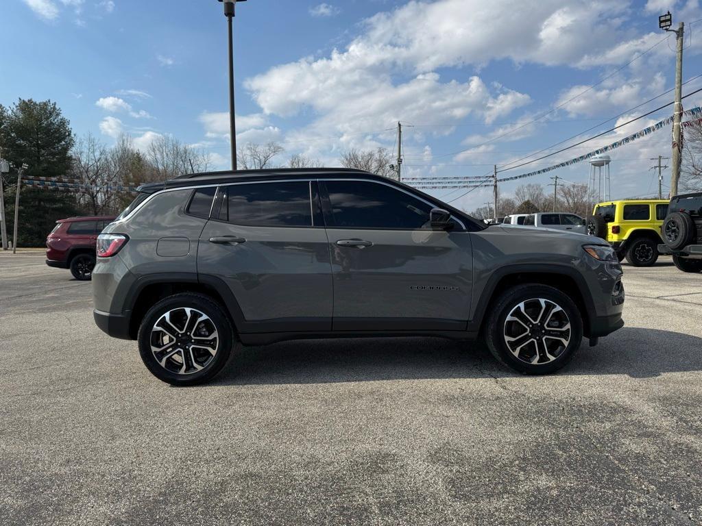 used 2024 Jeep Compass car, priced at $30,021