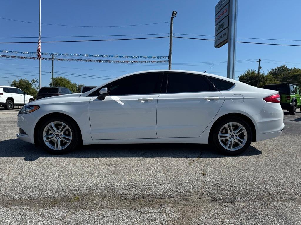 used 2018 Ford Fusion car, priced at $10,045