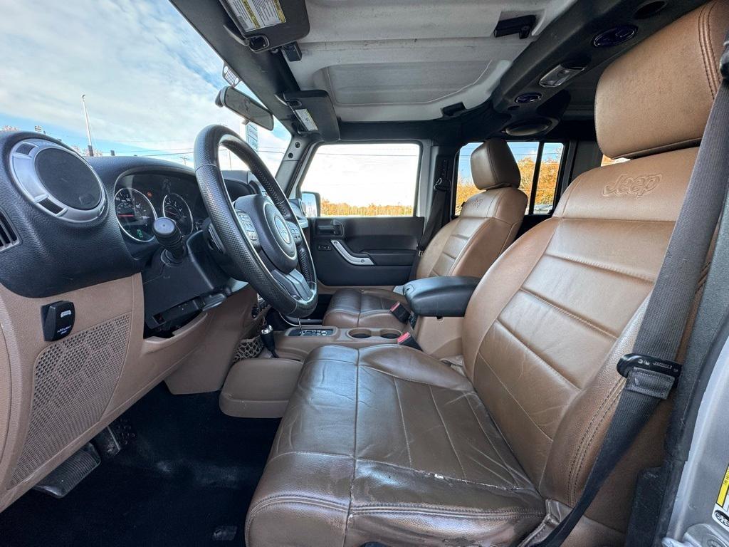 used 2012 Jeep Wrangler Unlimited car, priced at $12,800