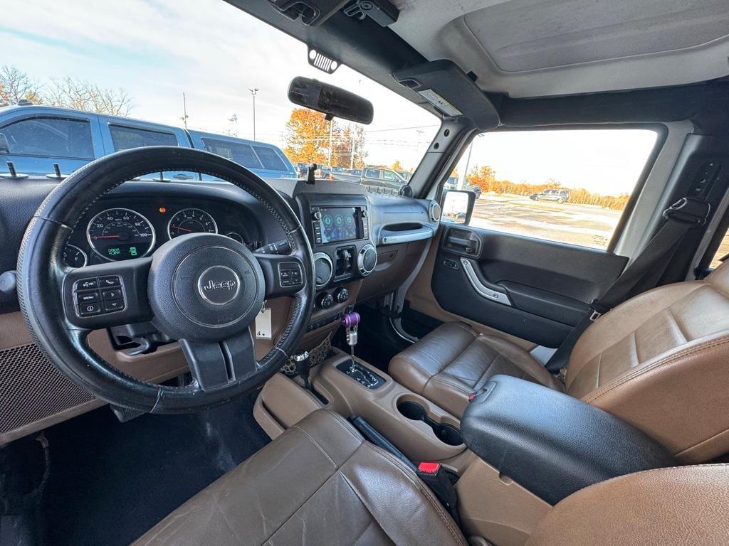used 2012 Jeep Wrangler Unlimited car, priced at $12,800
