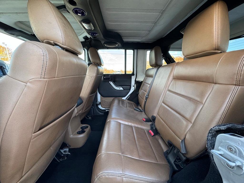 used 2012 Jeep Wrangler Unlimited car, priced at $12,800