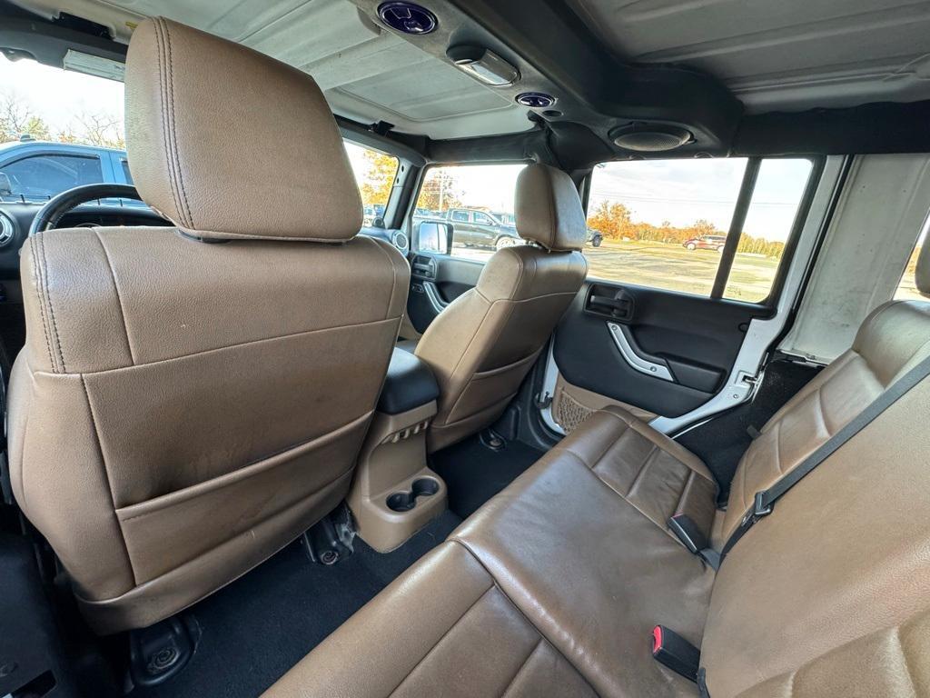 used 2012 Jeep Wrangler Unlimited car, priced at $12,800