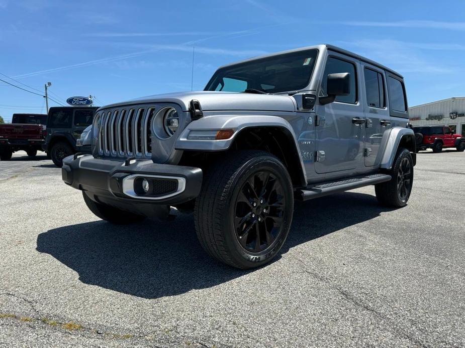 used 2021 Jeep Wrangler Unlimited 4xe car, priced at $37,740