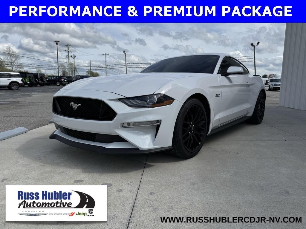 used 2021 Ford Mustang car, priced at $41,860