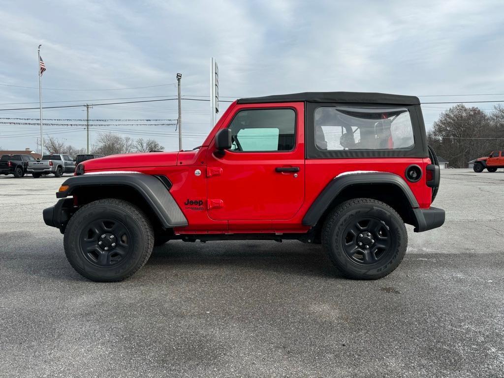 used 2021 Jeep Wrangler car, priced at $26,325