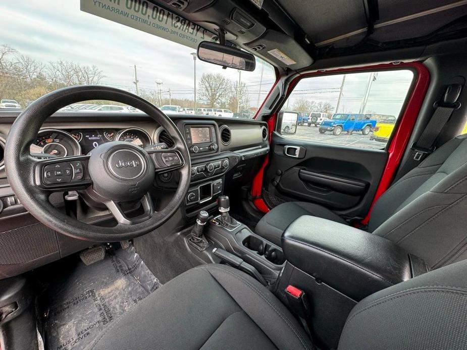 used 2021 Jeep Wrangler car, priced at $26,325