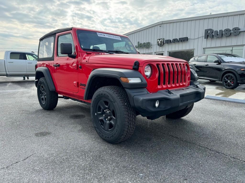 used 2021 Jeep Wrangler car, priced at $26,325