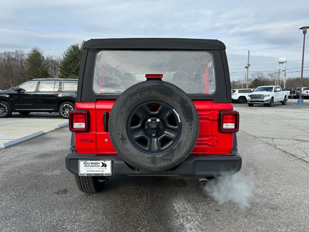 used 2021 Jeep Wrangler car, priced at $26,325