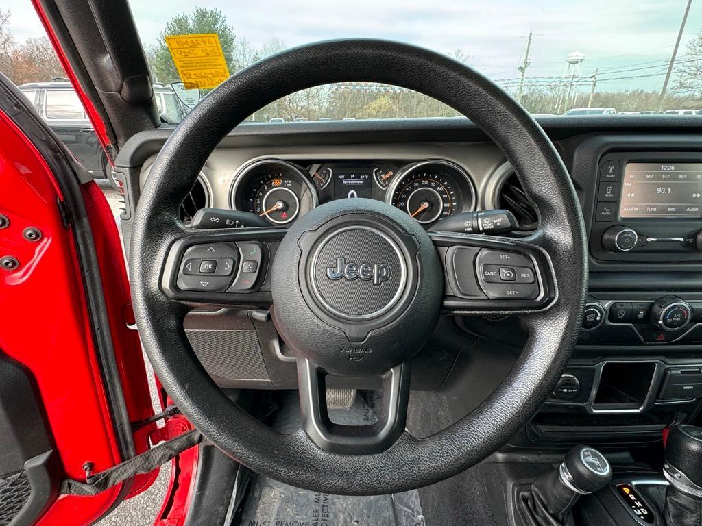 used 2021 Jeep Wrangler car, priced at $26,325