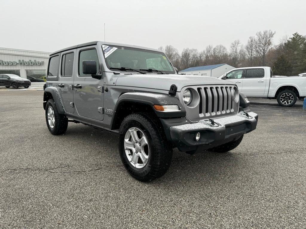 used 2021 Jeep Wrangler Unlimited car, priced at $28,800