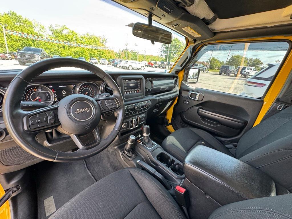 used 2021 Jeep Wrangler Unlimited car, priced at $28,384