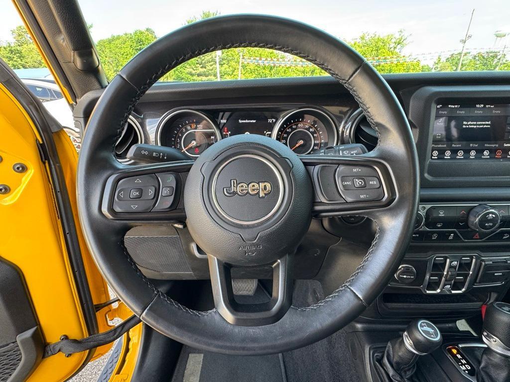 used 2021 Jeep Wrangler Unlimited car, priced at $28,384