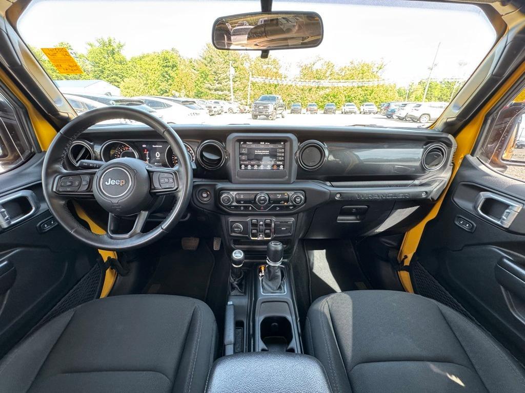 used 2021 Jeep Wrangler Unlimited car, priced at $28,384