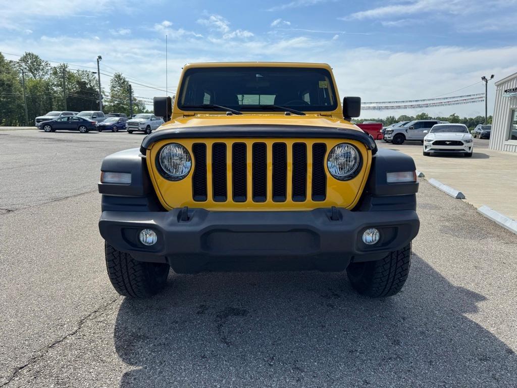used 2021 Jeep Wrangler Unlimited car, priced at $28,384