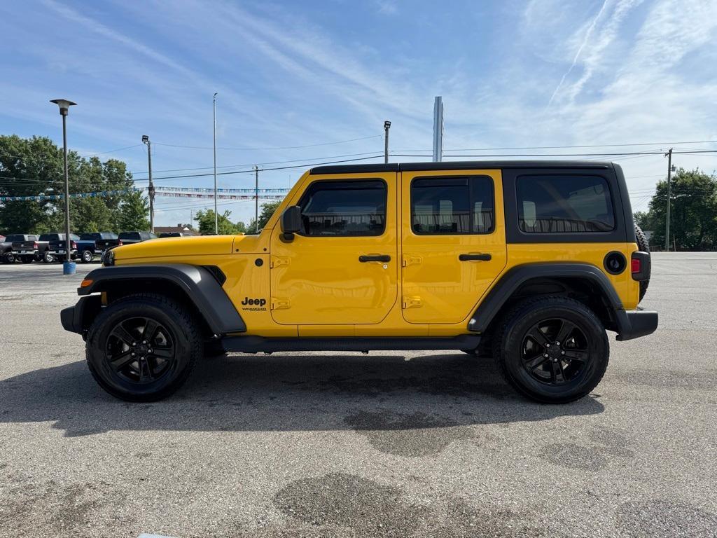 used 2021 Jeep Wrangler Unlimited car, priced at $28,384