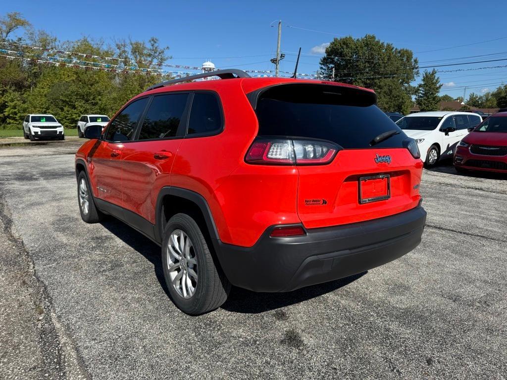 used 2021 Jeep Cherokee car, priced at $17,899