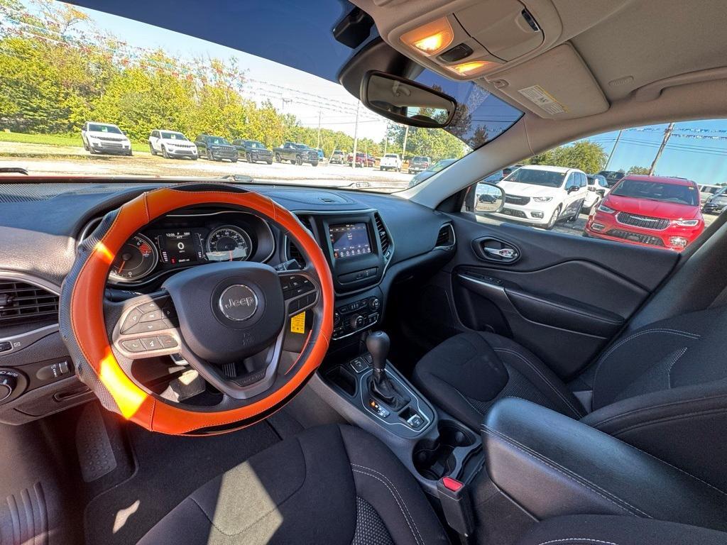 used 2021 Jeep Cherokee car, priced at $17,899