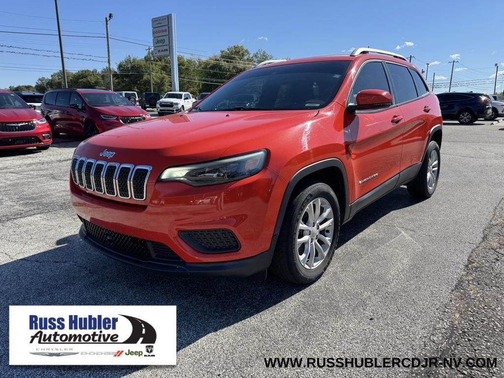 used 2021 Jeep Cherokee car, priced at $18,147