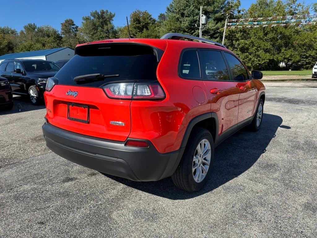 used 2021 Jeep Cherokee car, priced at $17,899