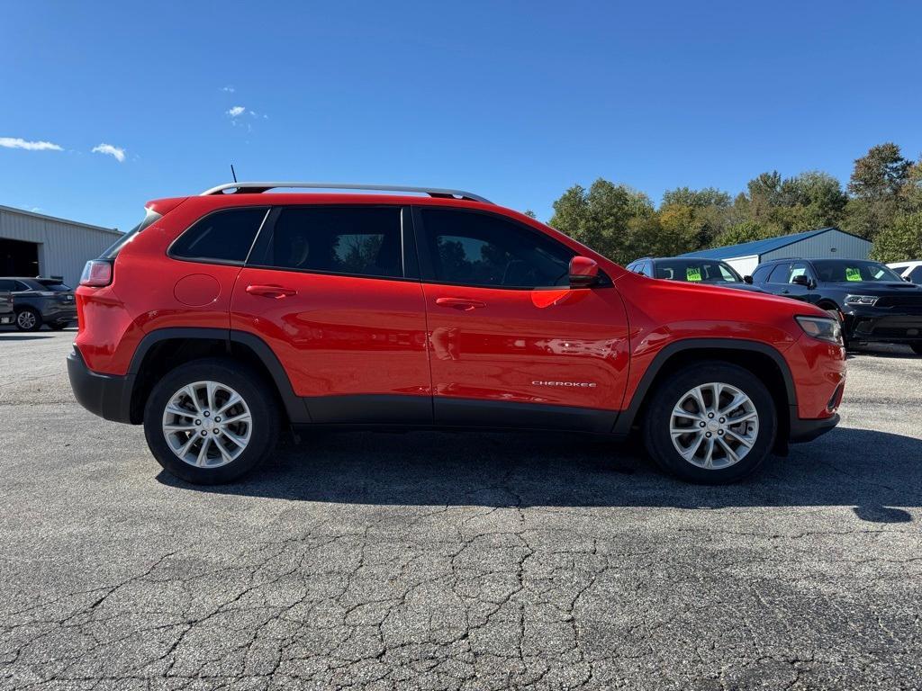used 2021 Jeep Cherokee car, priced at $17,899
