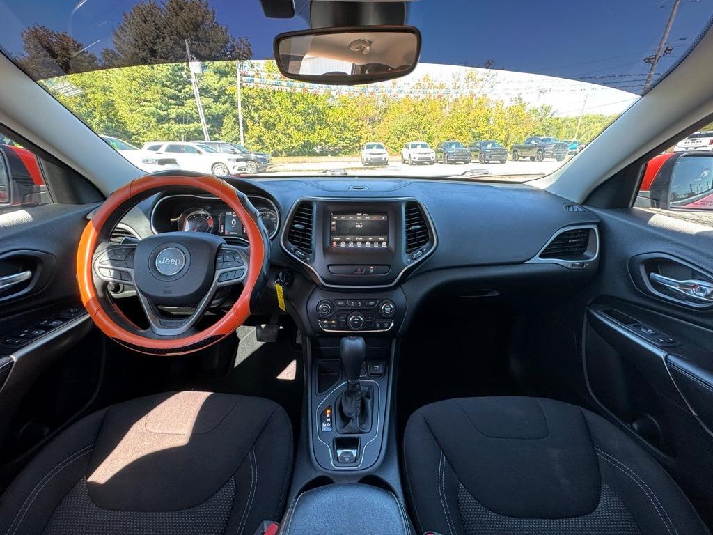 used 2021 Jeep Cherokee car, priced at $17,899