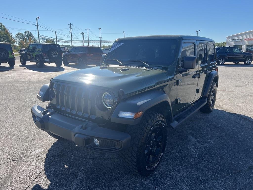 used 2023 Jeep Wrangler car, priced at $34,463